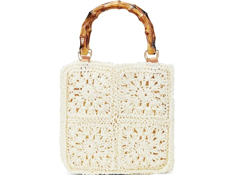 Bolsa Infantil de Palha Estilo Balde Divertida Bolsa de Verão Mochila Fashion de Alta Qualidade