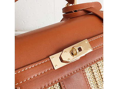 Bolsa de Palha Crossbody Coração Cavalo Itália Japão Apenas Bolsas Bolsa Infantil Grande Micro