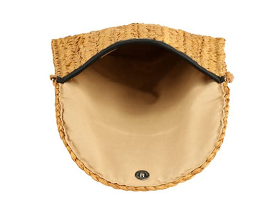 Bolsas de Palha Personalizadas Estilo Caixa Moda Natural Coreana Mini Tote Étnica